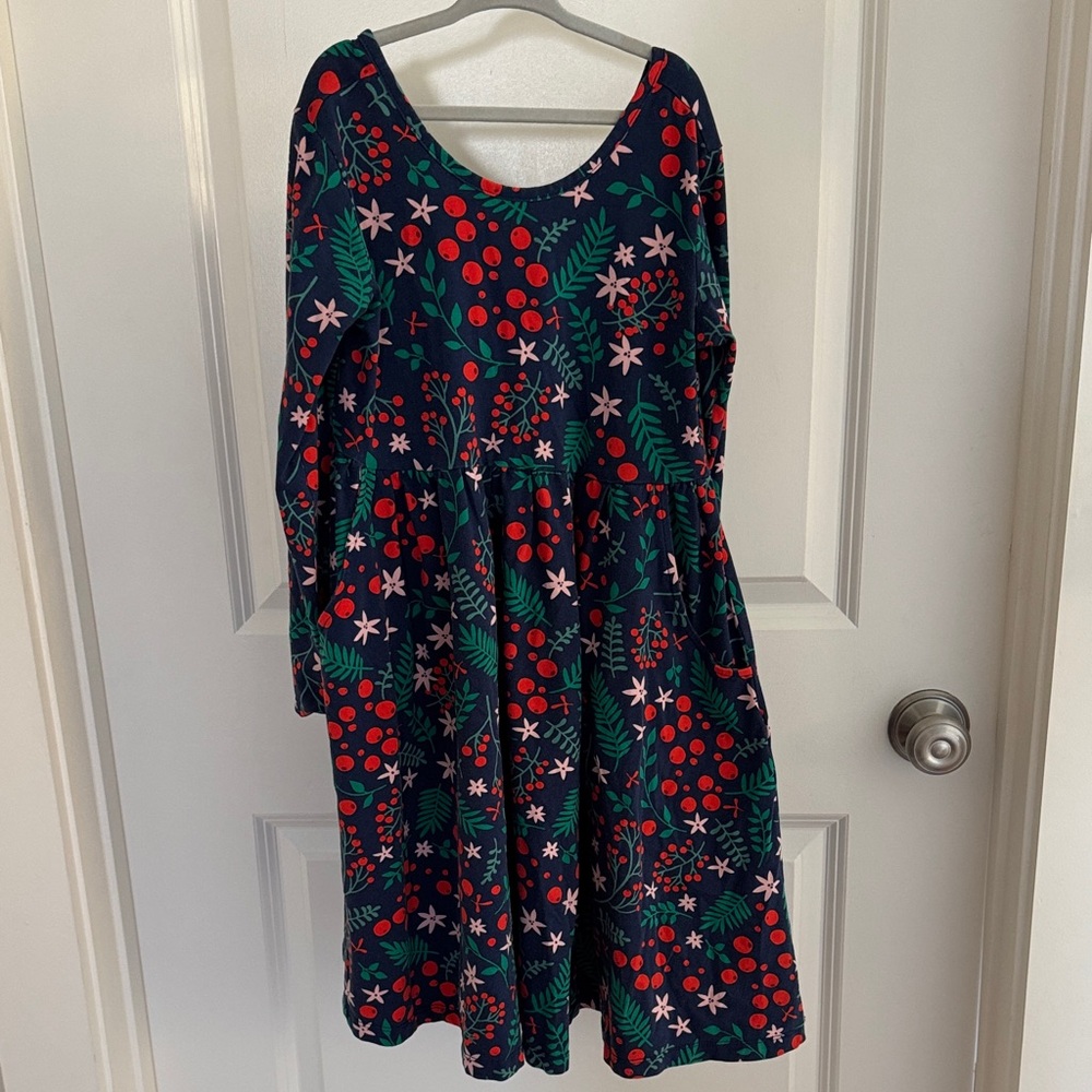 Floral Kids Dress - Multicolor Hanna Andersson